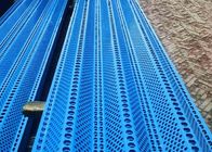 Blue Perforated Windbreak Fence Panels 1.0mm Thickness For Noise Control