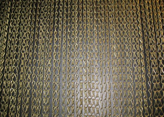 9x12 Aluminum Link Chain / Decorative Mesh Curtain 2mm diameter