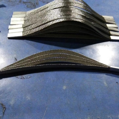 Flat Flexible Bare 3.5mm Braided Stainless Steel Wire